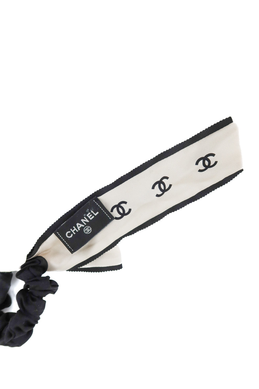 chanel silk hair tie (retail $895)