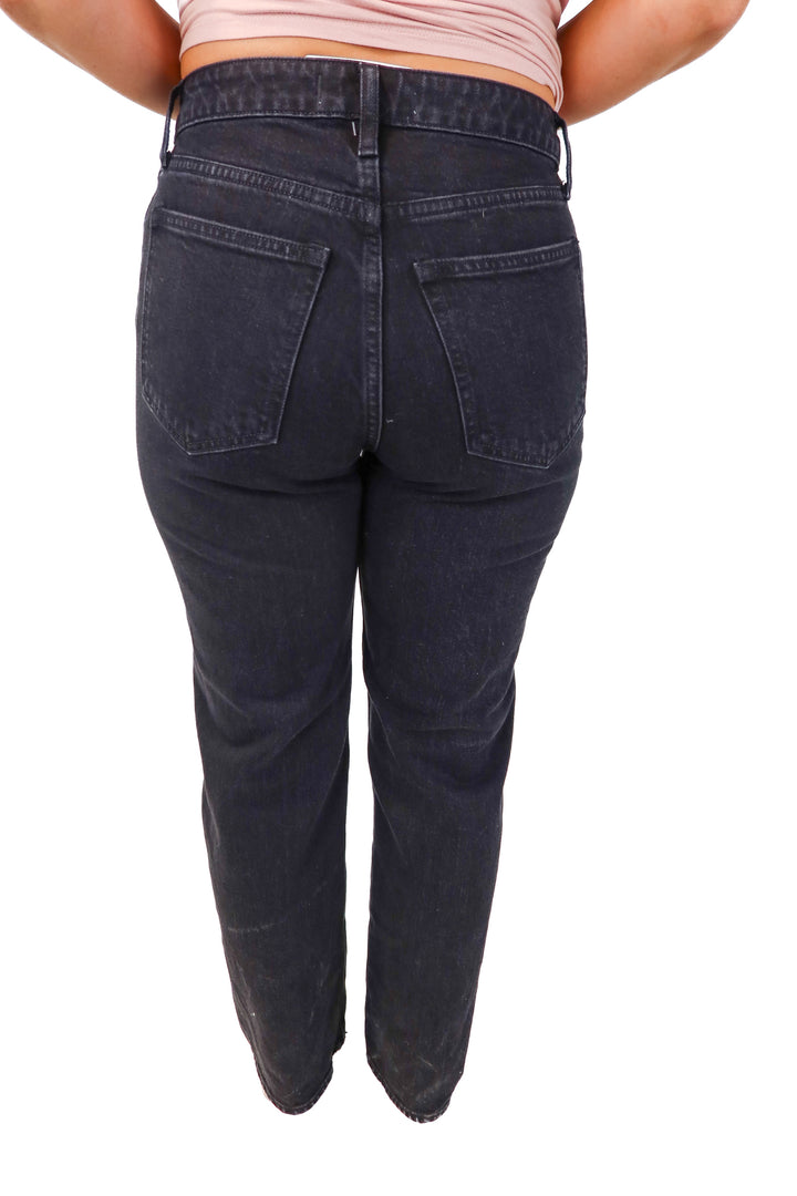 abercrombie & fitch 90's high rise jeans (6R)