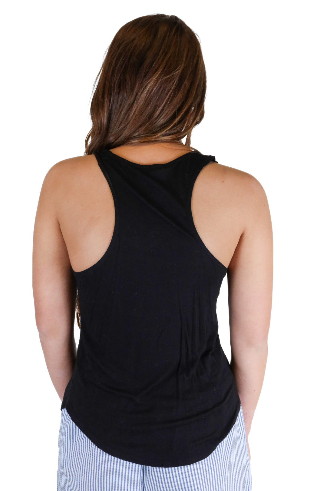Love Culture Black Coachella Graphic Tank Top (M)