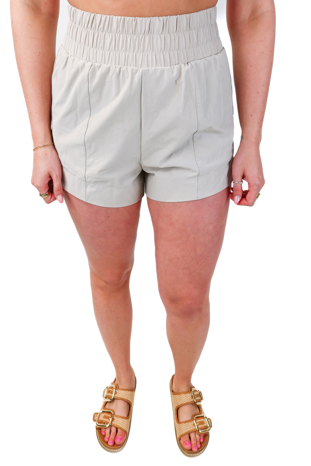 SOLD: abercrombie & fitch grey shorts (s)