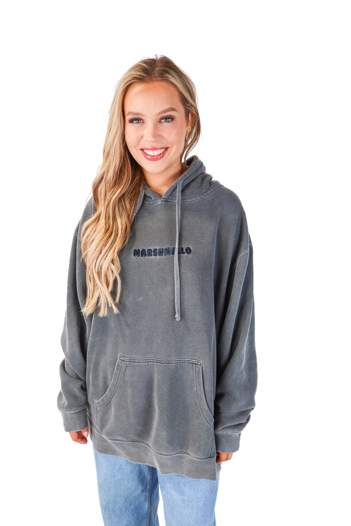 marshmello dark grey hoodie (xl; retail $70)