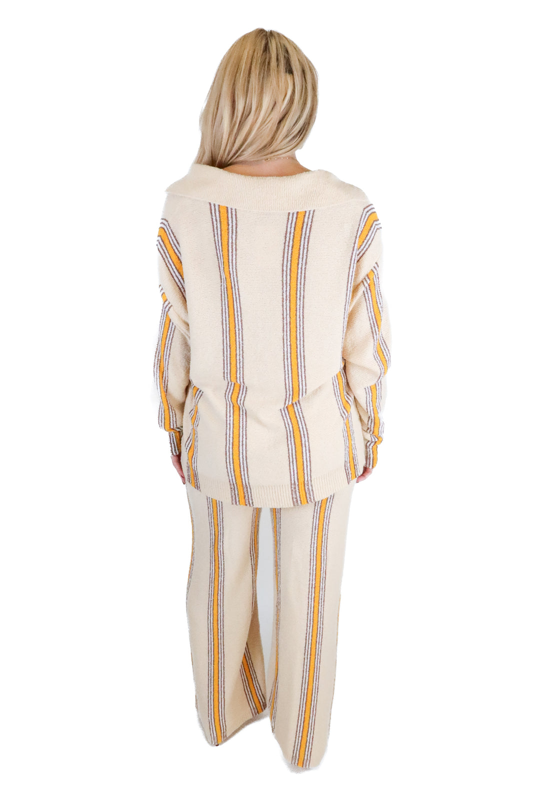 Zulu & Zephyr Striped Knitted Set (4; retail $238)