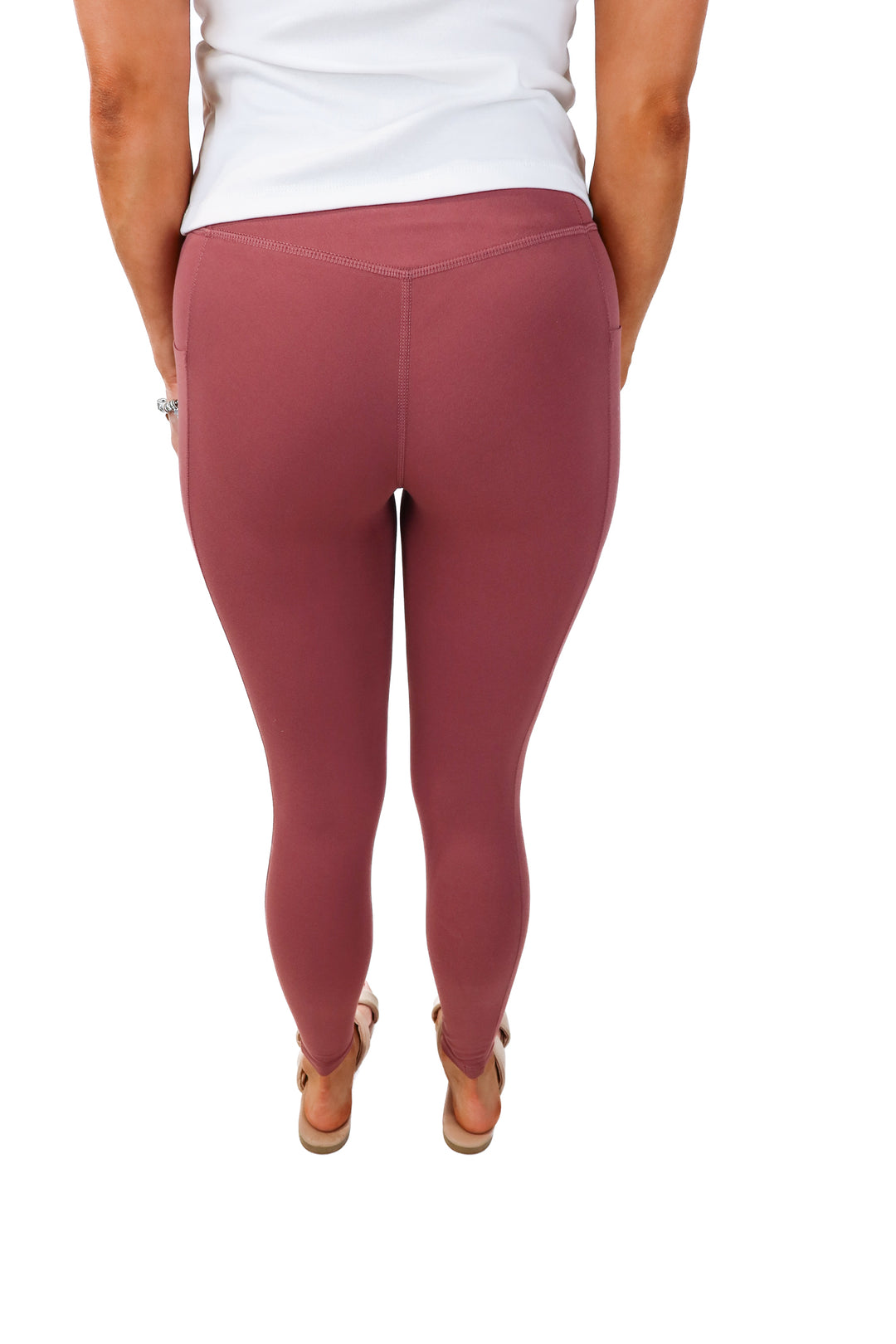 athleta mauve leggings (xs; retail $99)