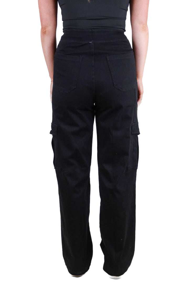 halara black cargo pants NWT (s; retail $59.95)