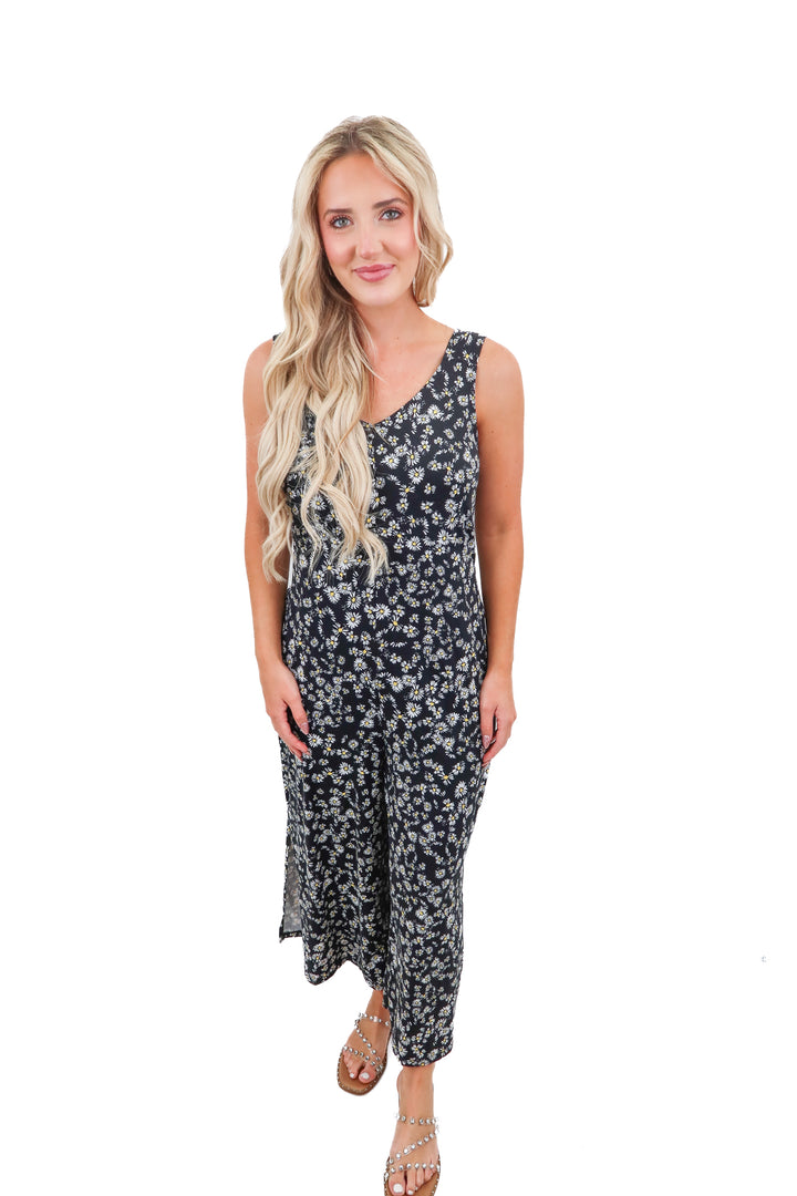 Cuddl Duds Daisy Maxi dress (S)
