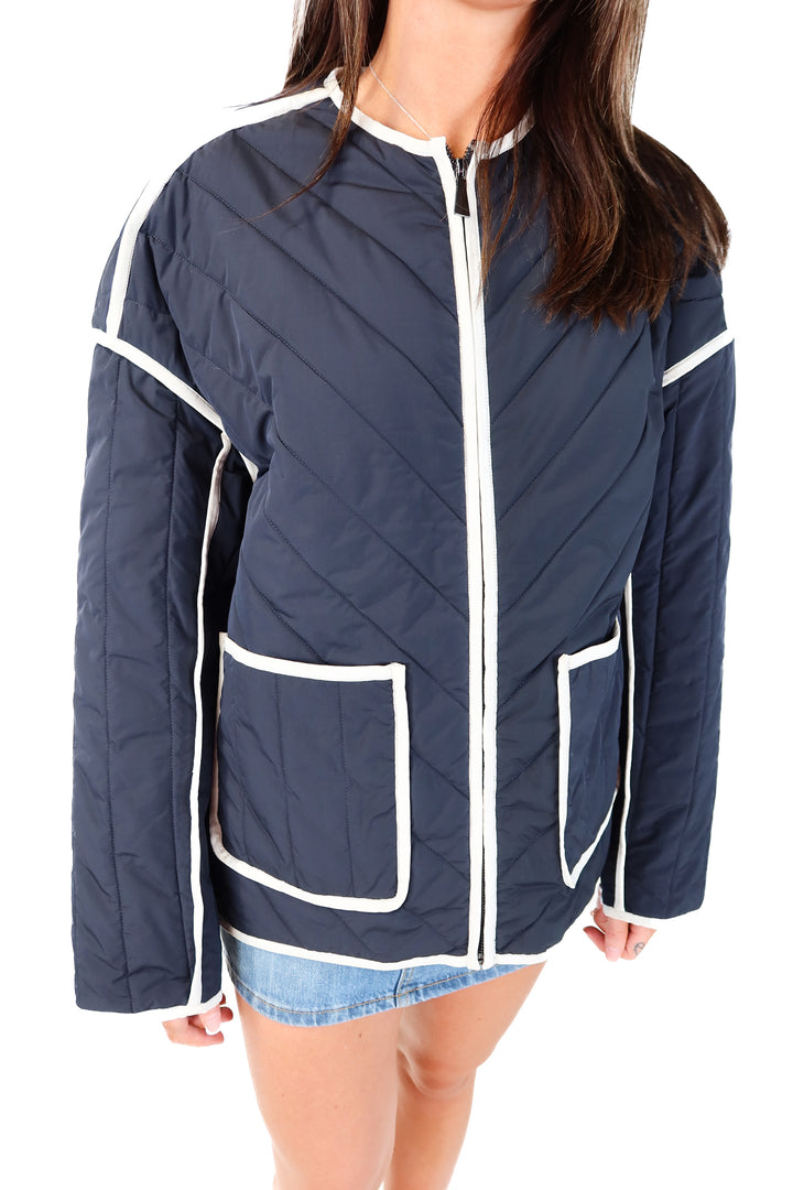 Tea Chakhnashvili x Fabrique Quilted Jacket (S; retail $438)