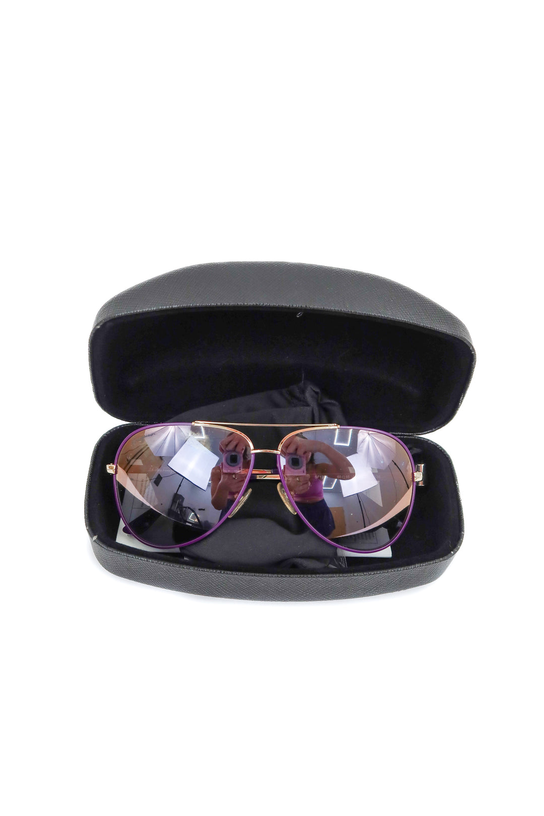 Ferragamo purple aviator sunglasses NWOT (retail $310)