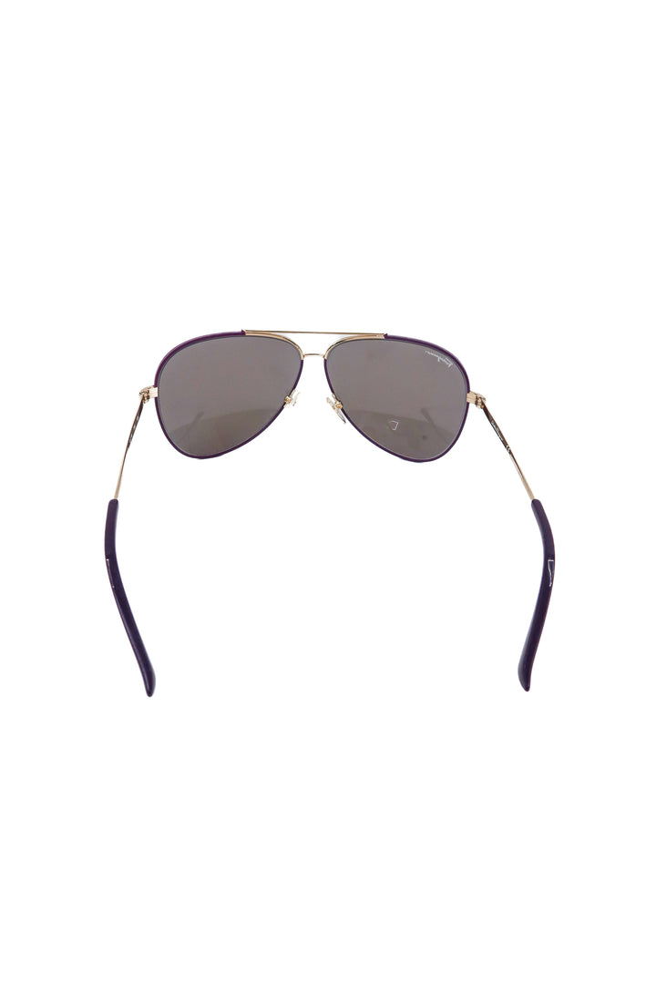 Ferragamo purple aviator sunglasses NWOT (retail $310)