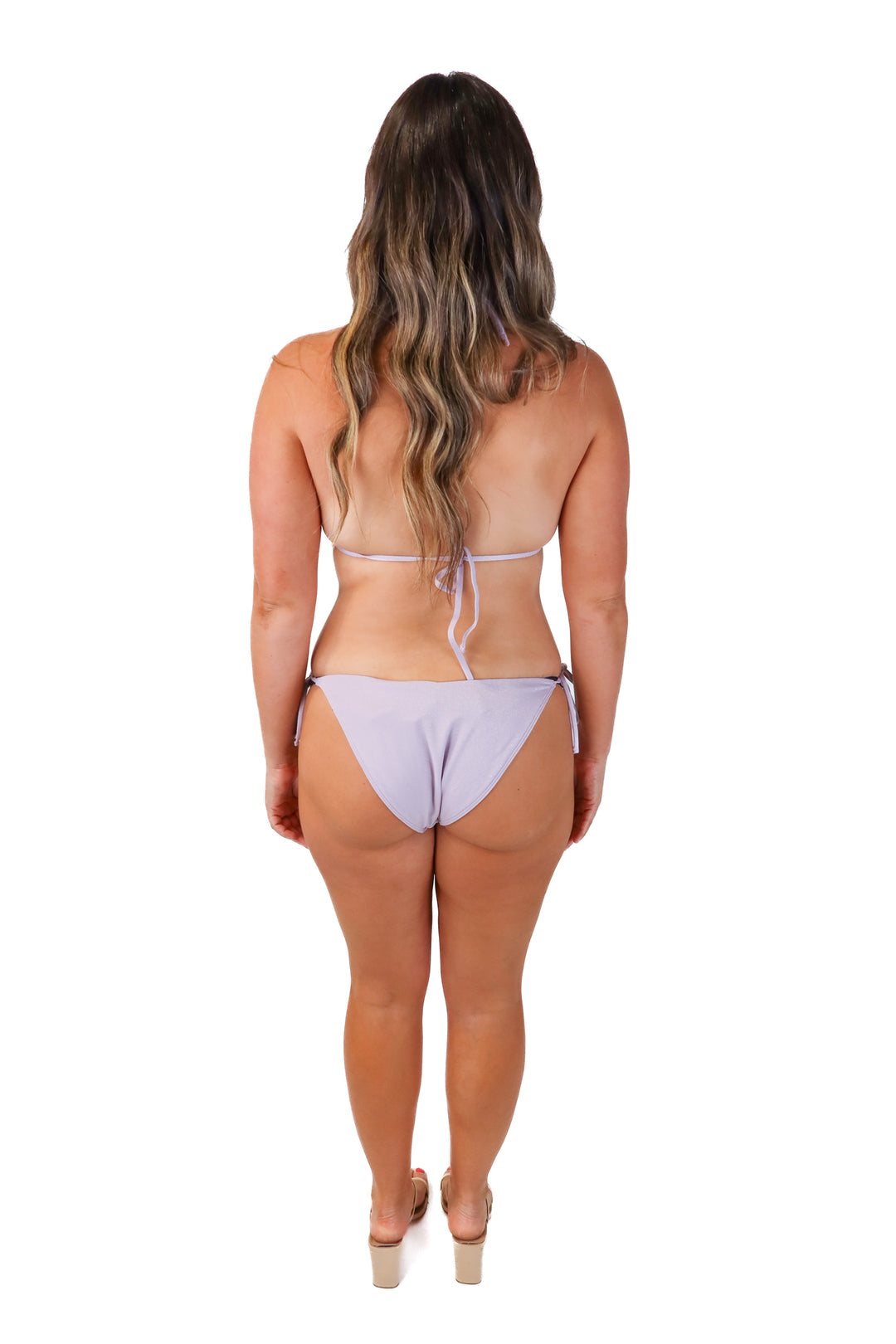 abercrombie & fitch purple sparkle bikini NWT (m/l)