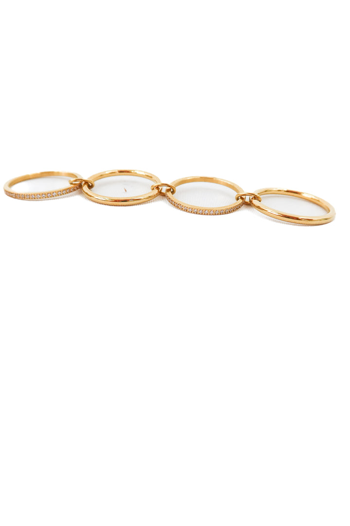gold ring stack