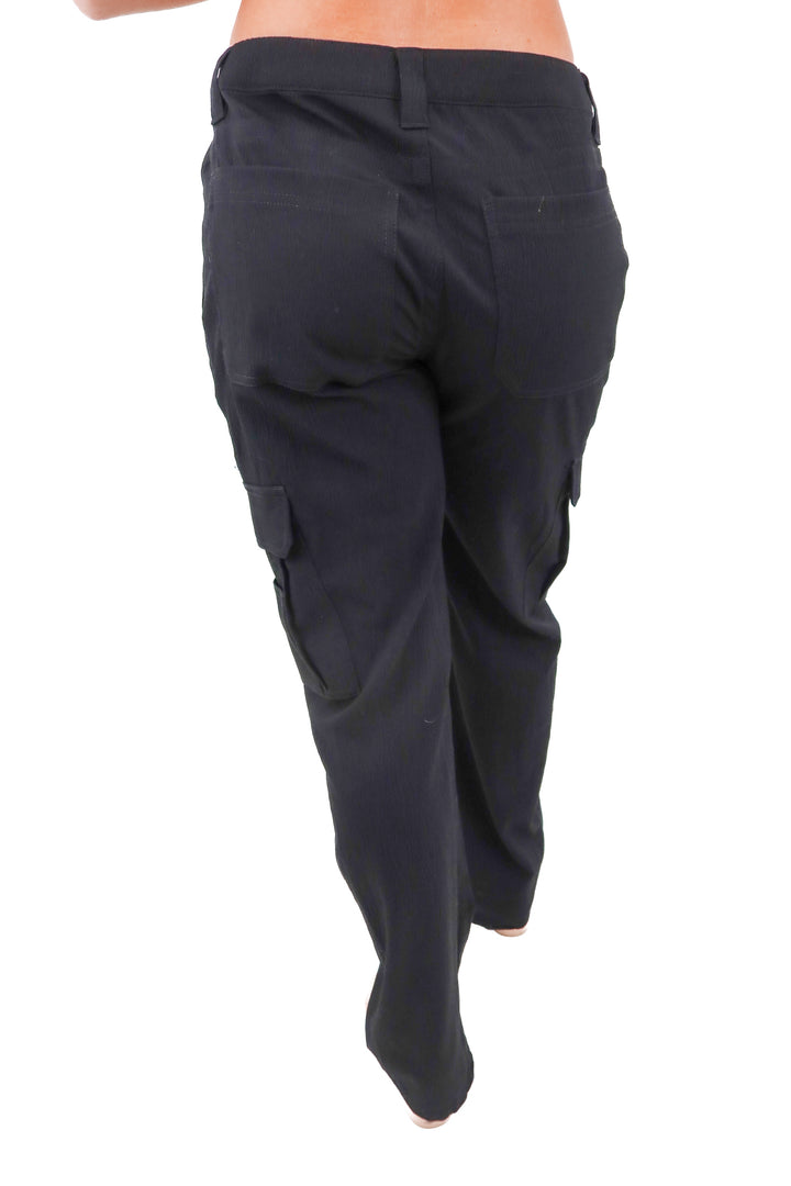 guizio black baggy pants (s; retail $198)