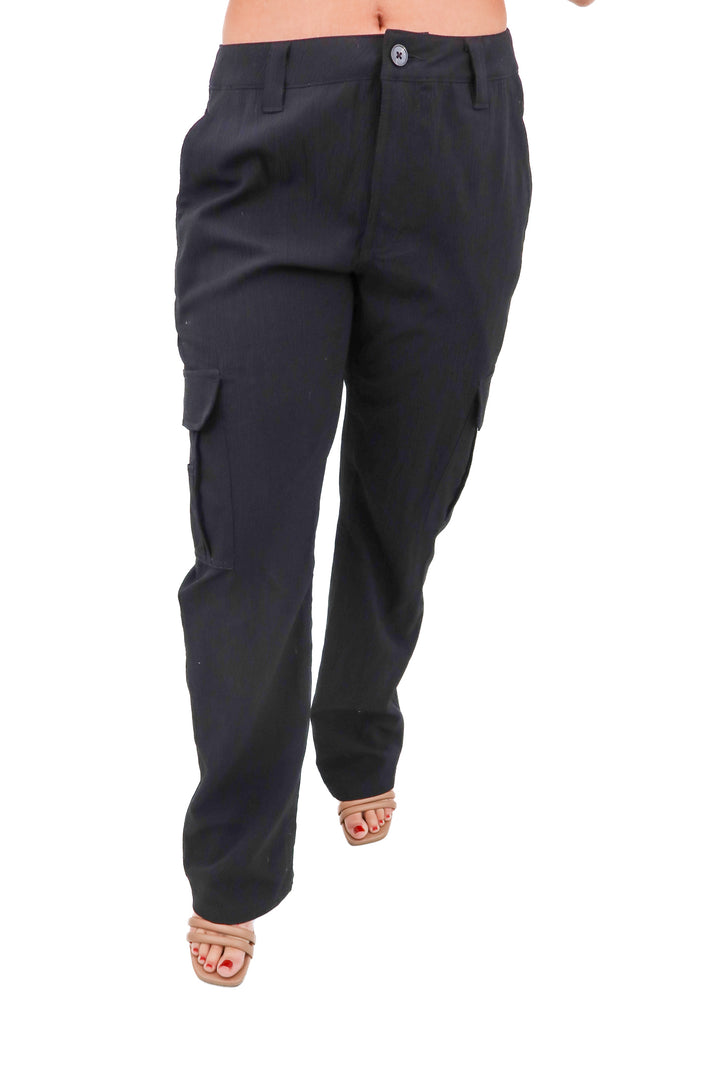 guizio black baggy pants (s; retail $198)