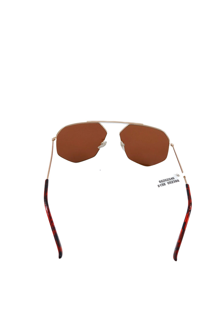 bcbg hexagon sunglasses NWT
