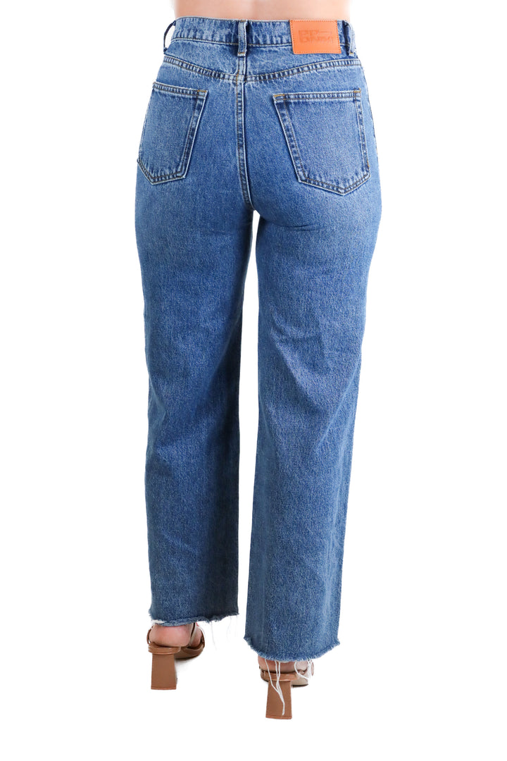 Princess Polly dark wash jean (S)