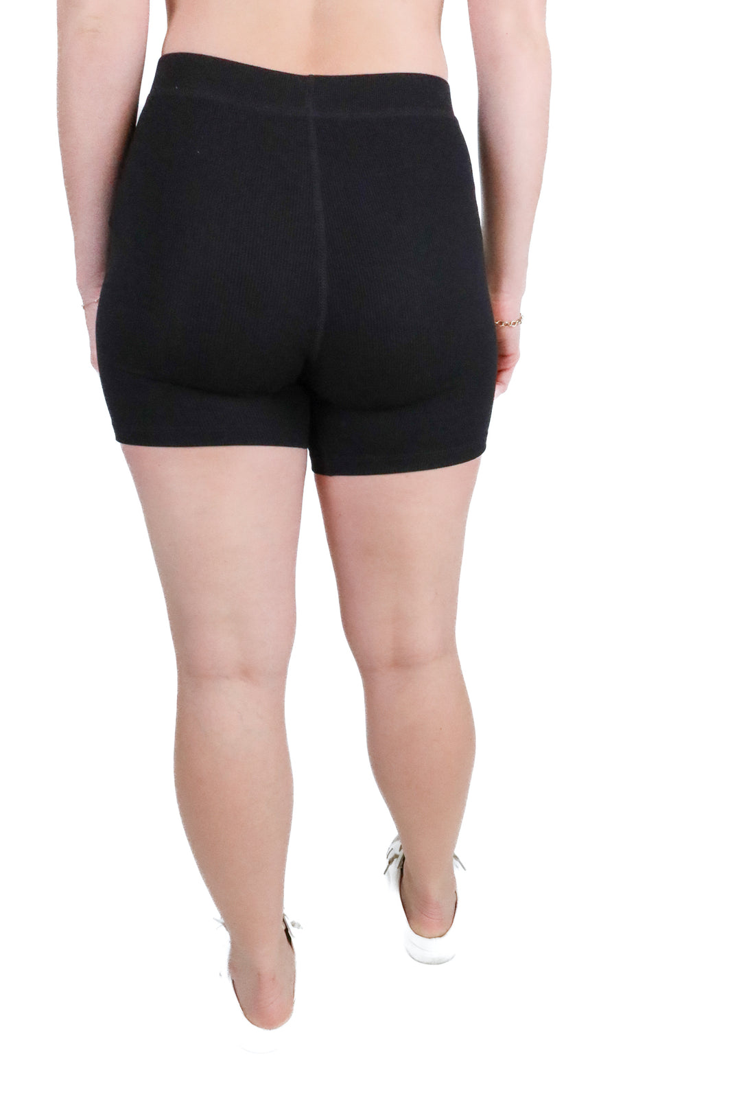 Splits59 Black Rib Knit Short NWT (M; Retail $64)