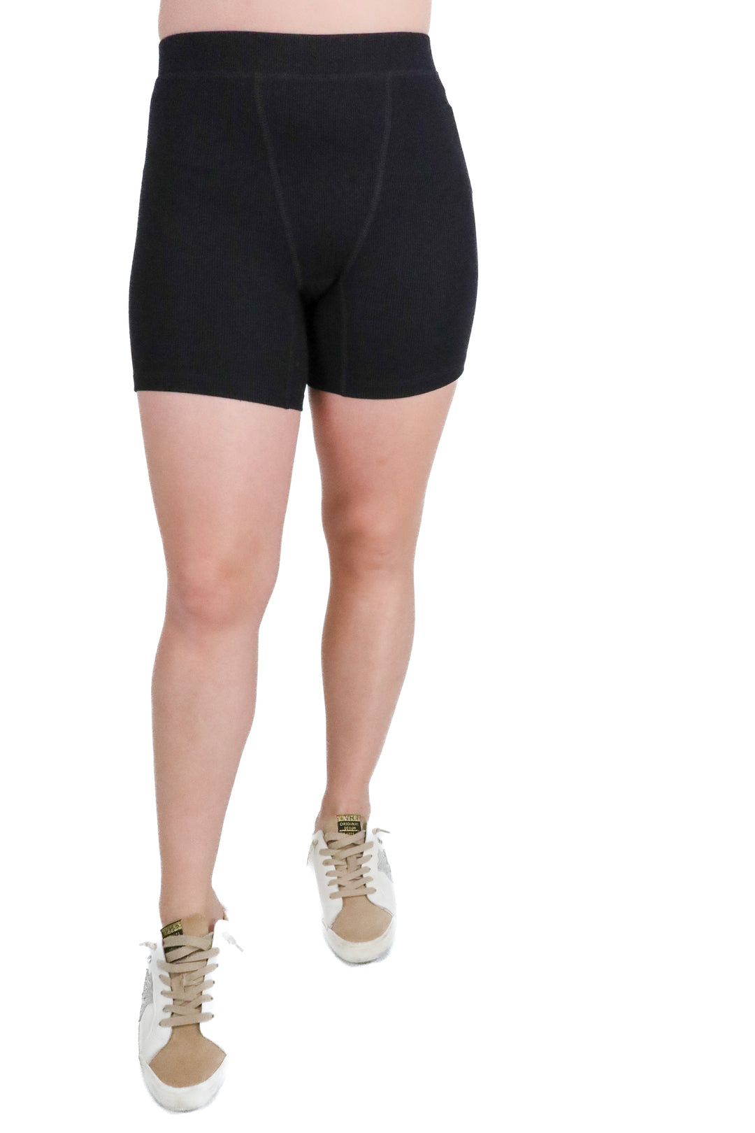 Splits59 Black Rib Knit Short NWT (M; Retail $64)