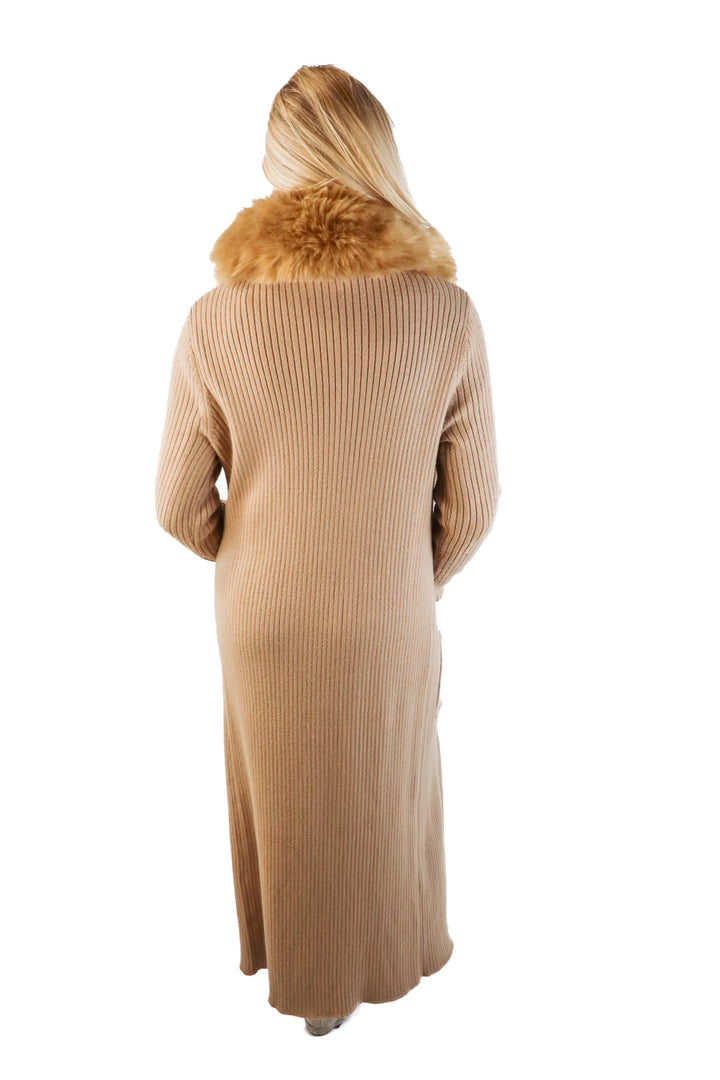 Show me your mumu brown fur cardigan (s; retails for $178)