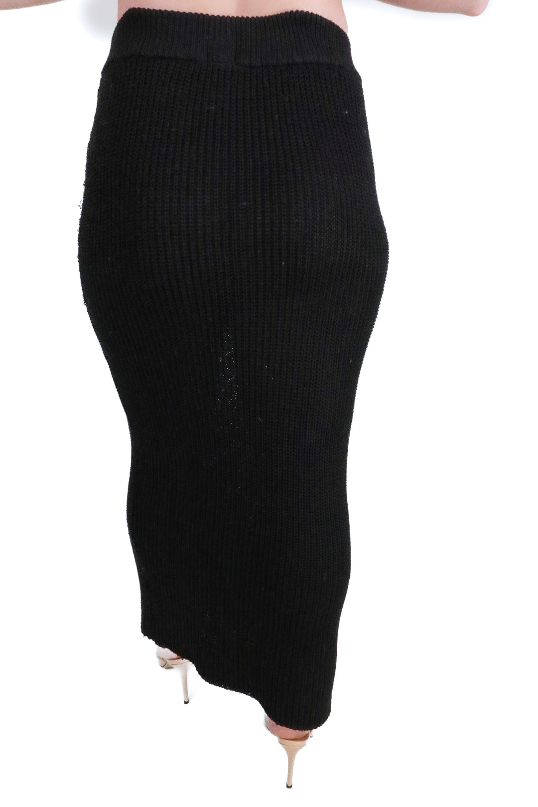 Princess Polly Black Sweater Maxi Skirt (S/M; retail $49)