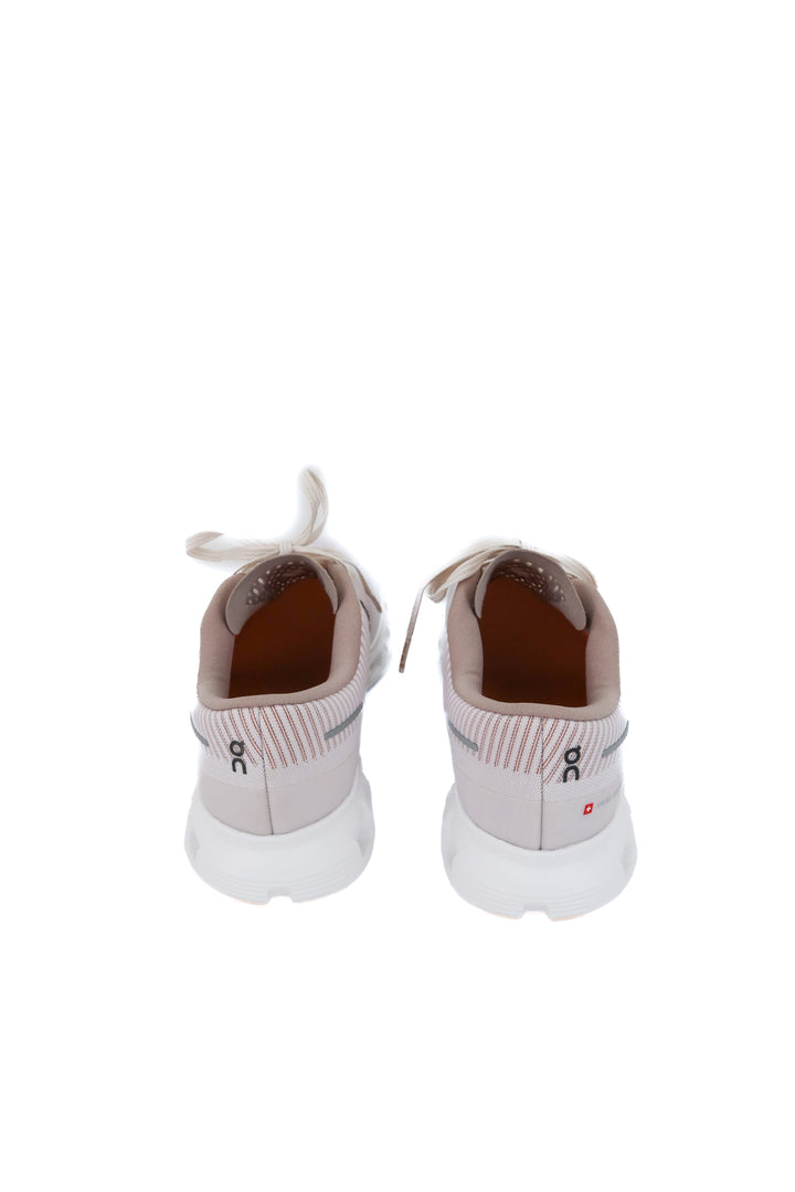 on cloud push grey pink running shoes(8.5)