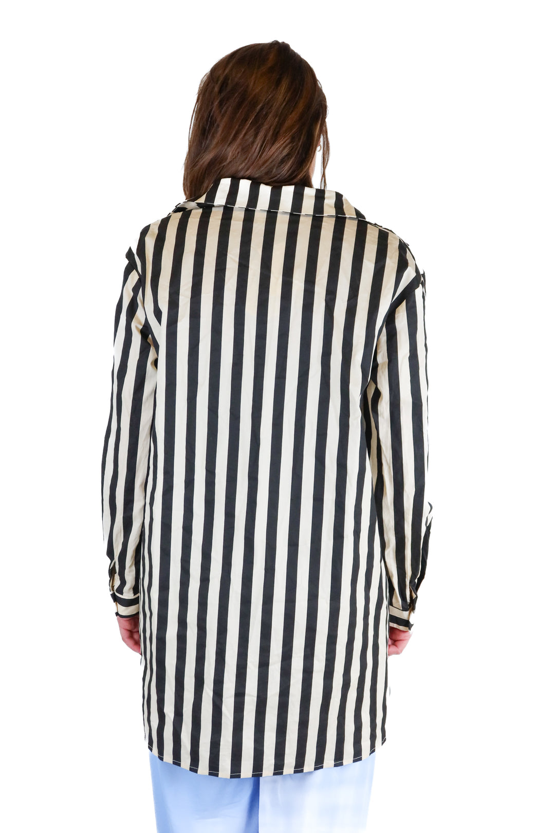 princess polly cream and black shirt NWT (xs; retail $50)