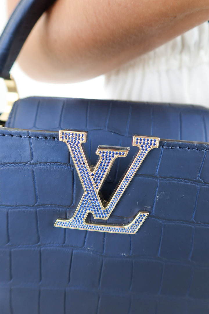 Louis Vuitton Capucines Crocodilien Brilliant NWOT (est. retail $45,000)