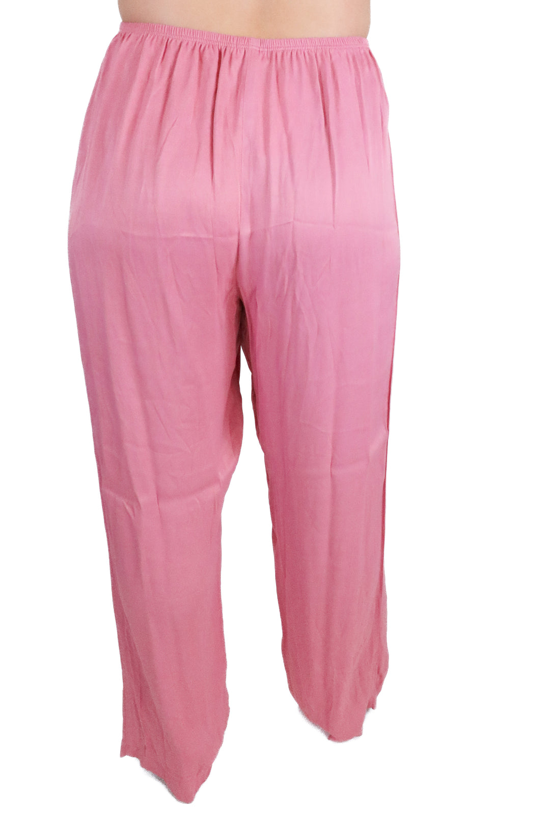 Donni pink wide leg pants (s; retail $168)