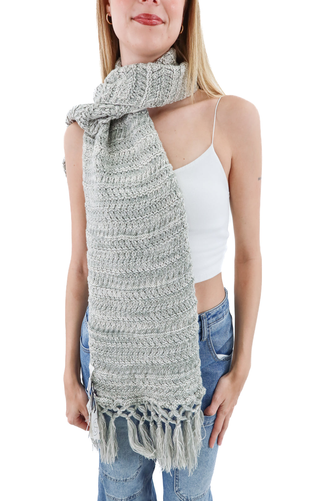 Treasure & Bond gray scarf nwt
