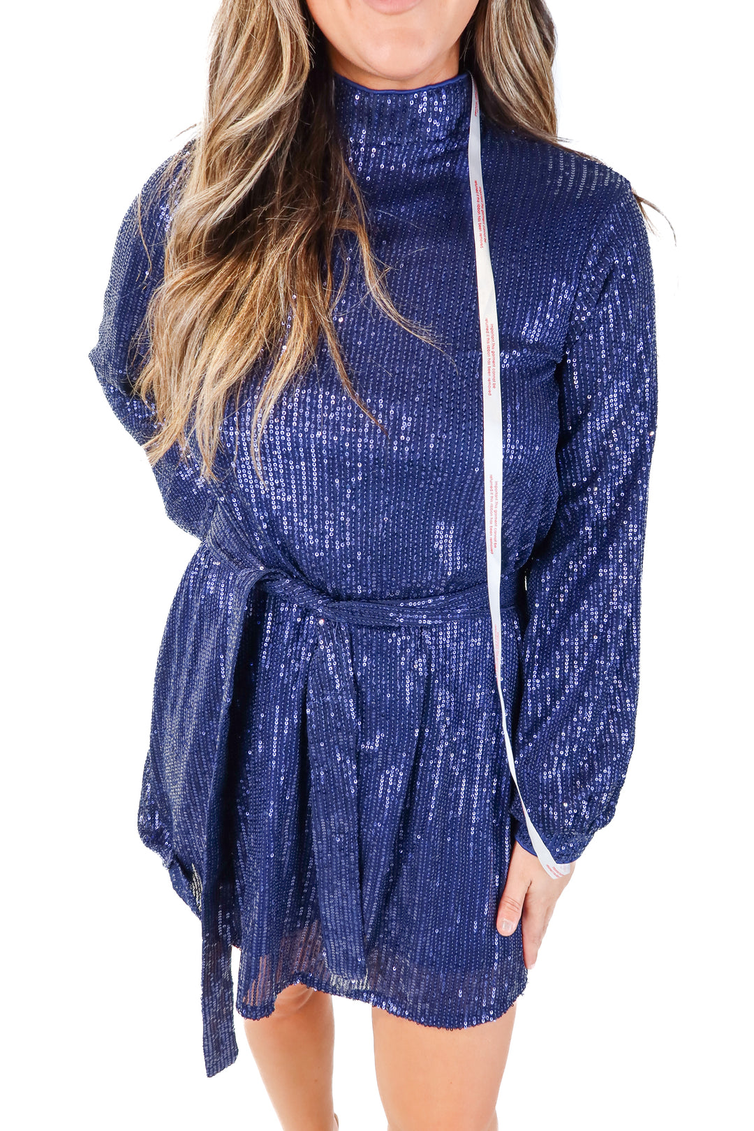 missguided navy sequin dress NWT (2; retail $55)