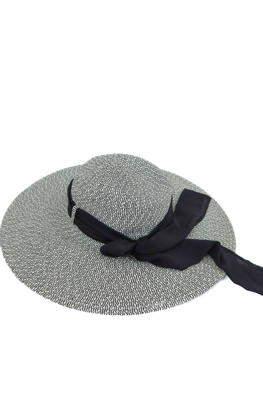 m.fredric black/white woven hat NWT (retail $28)