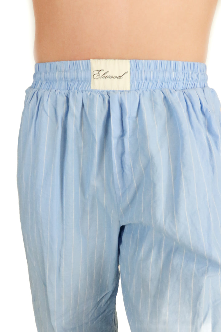 Elwood blue and white striped lounge pants (s; retail $99)