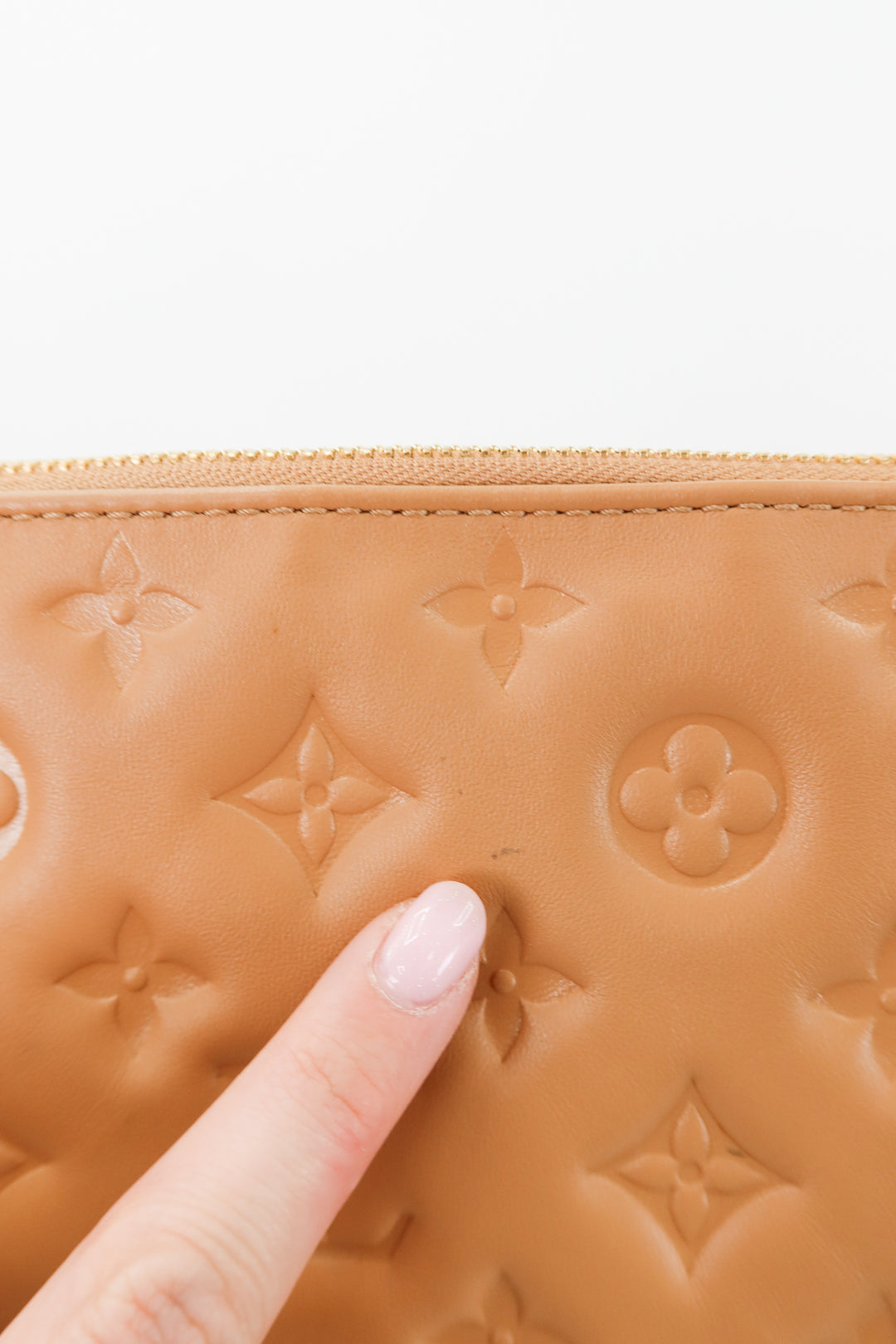 Louis Vuitton Coussin PM in Tan (retail $4,950)