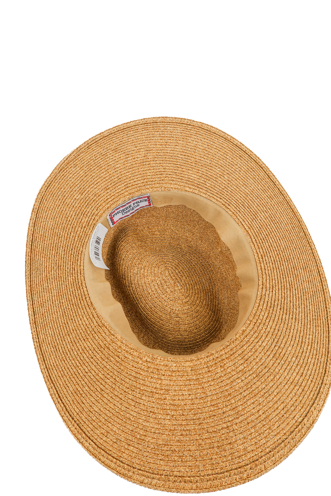 phoebe price rattan feather hat