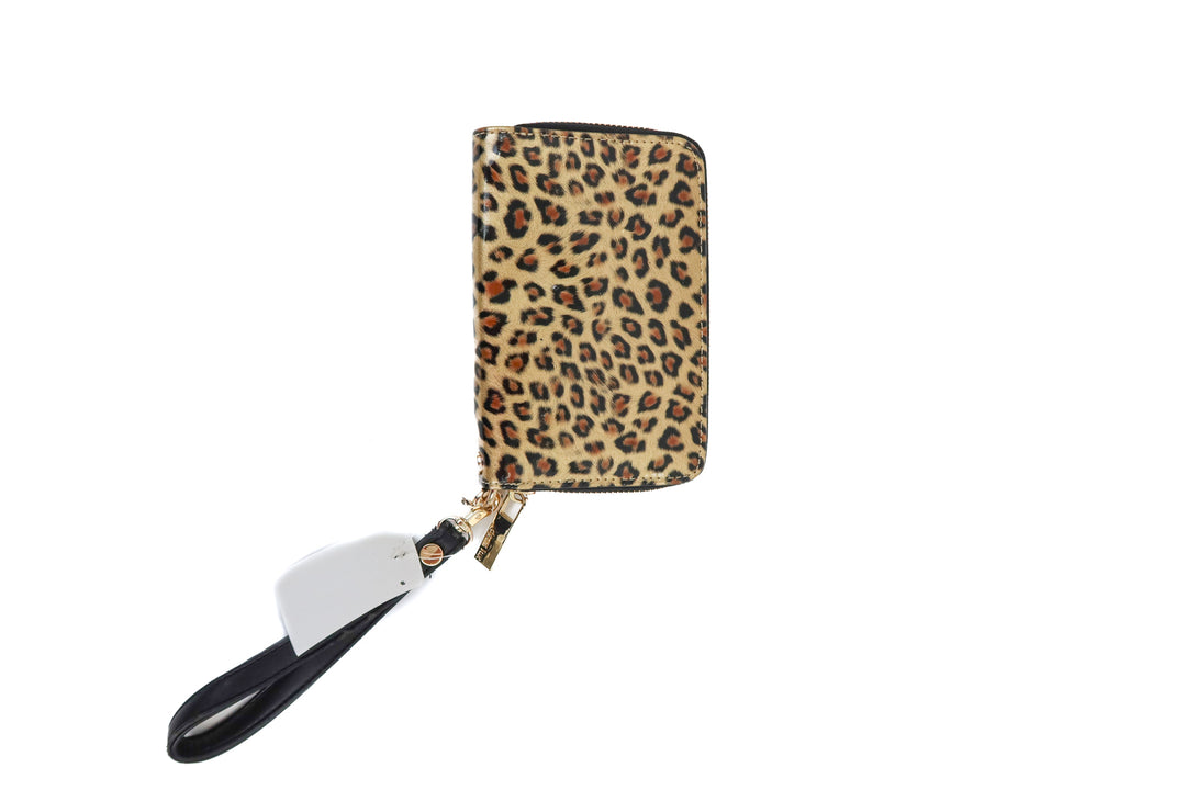deux lux cheetah wallet NWT