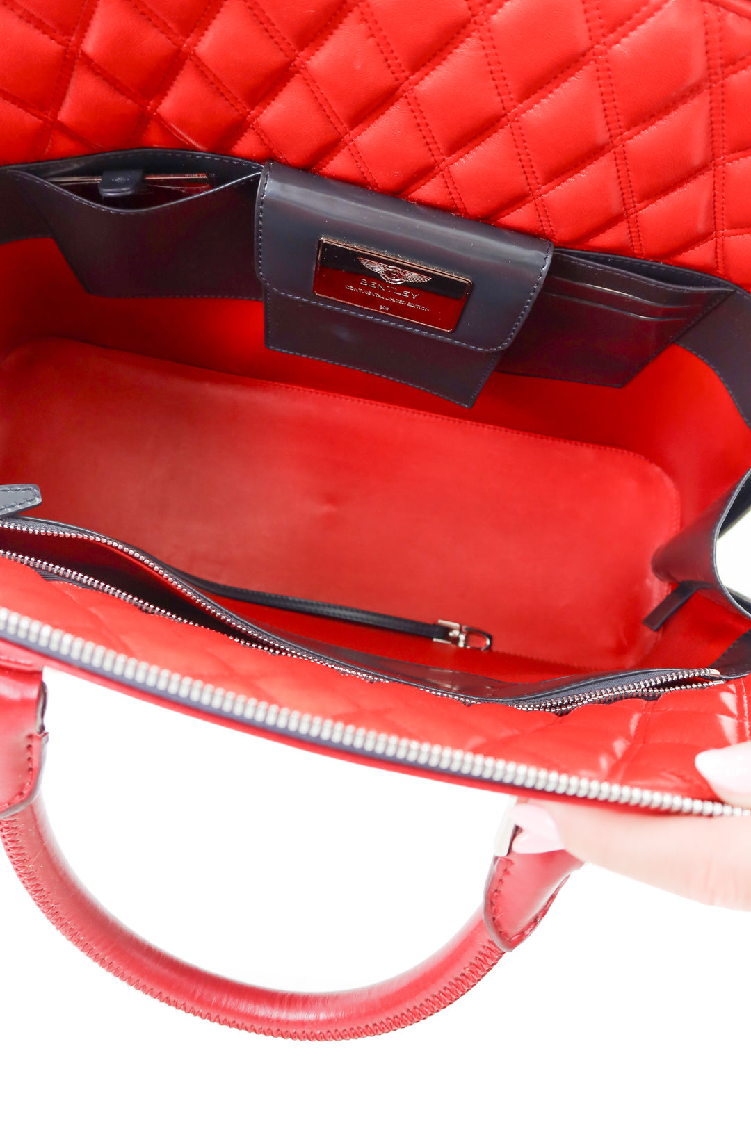 bentley limited edition continental handbag (retail $5,500)
