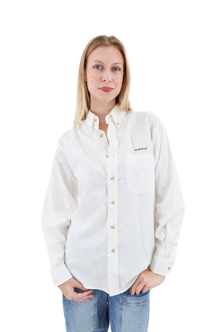 juju + stitch mama button down NWT (s; retail $98)