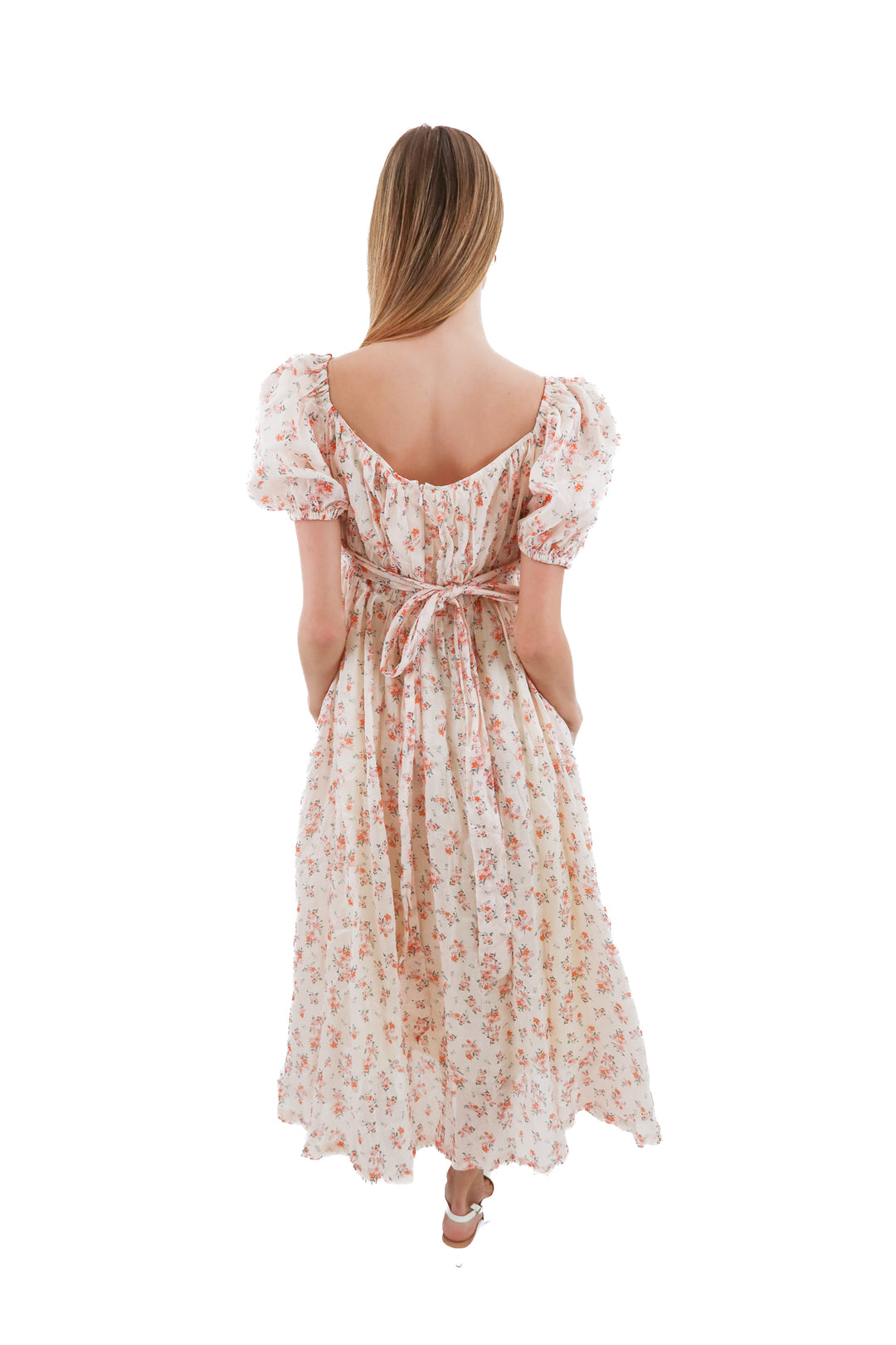 comfort first classy always floral linen dress NWT (s)