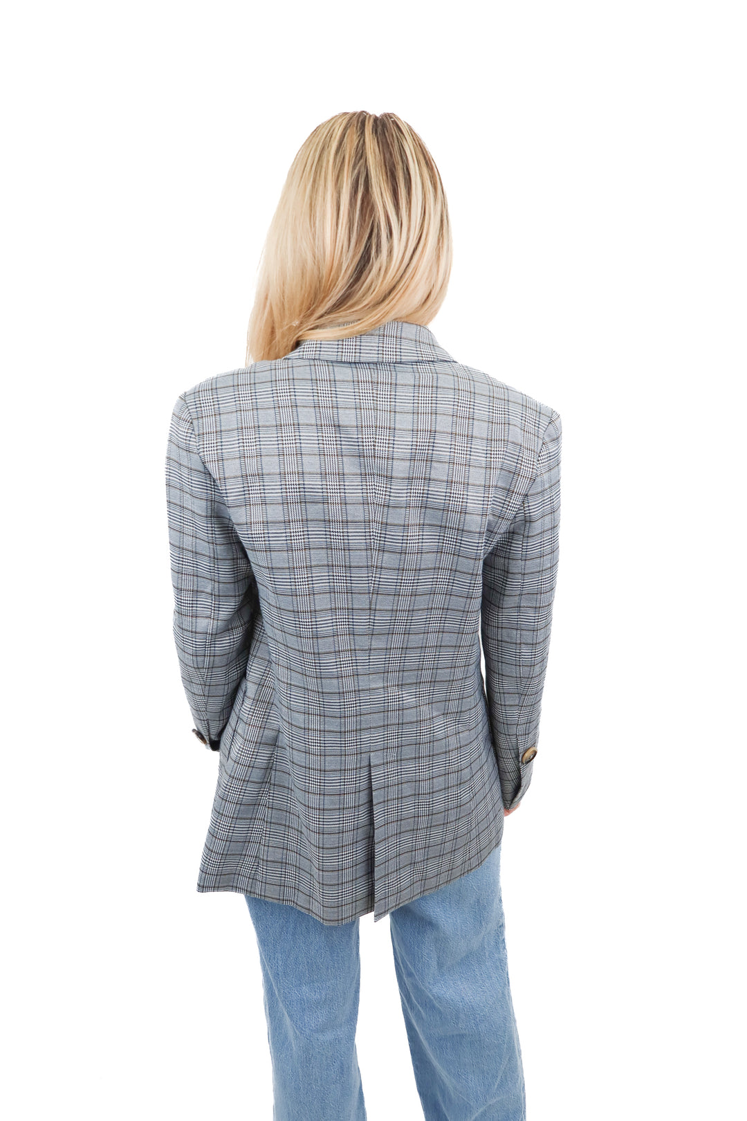 Petal and Pup plaid blazer (6; retail $74)