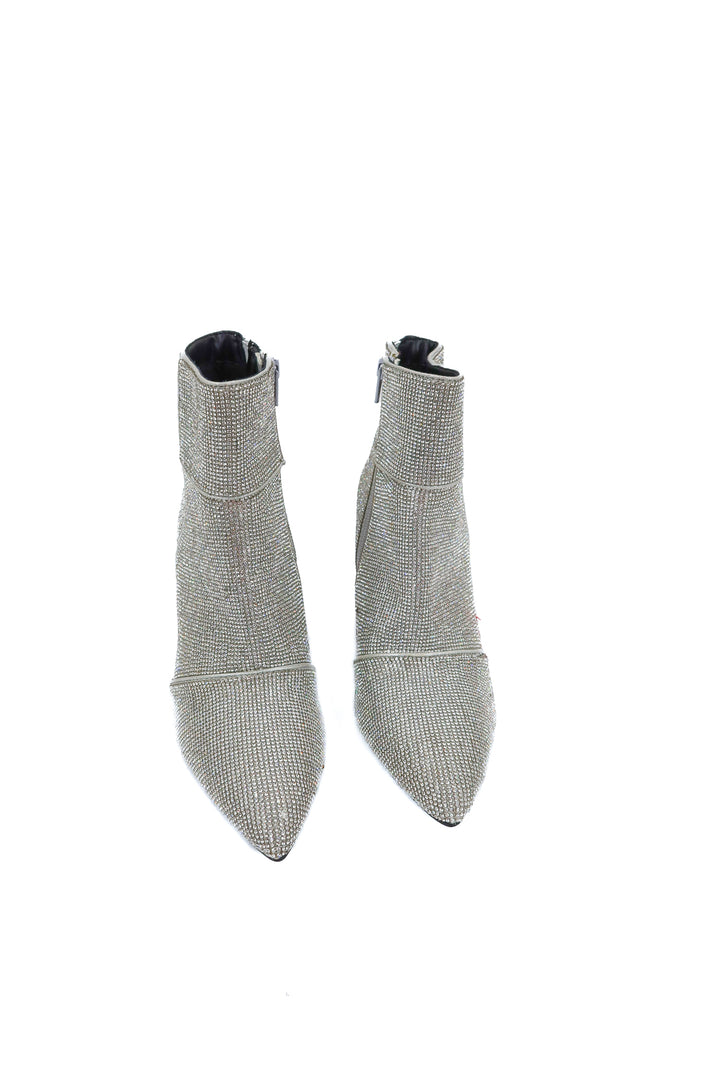a new day rhinestone booties (8.5)