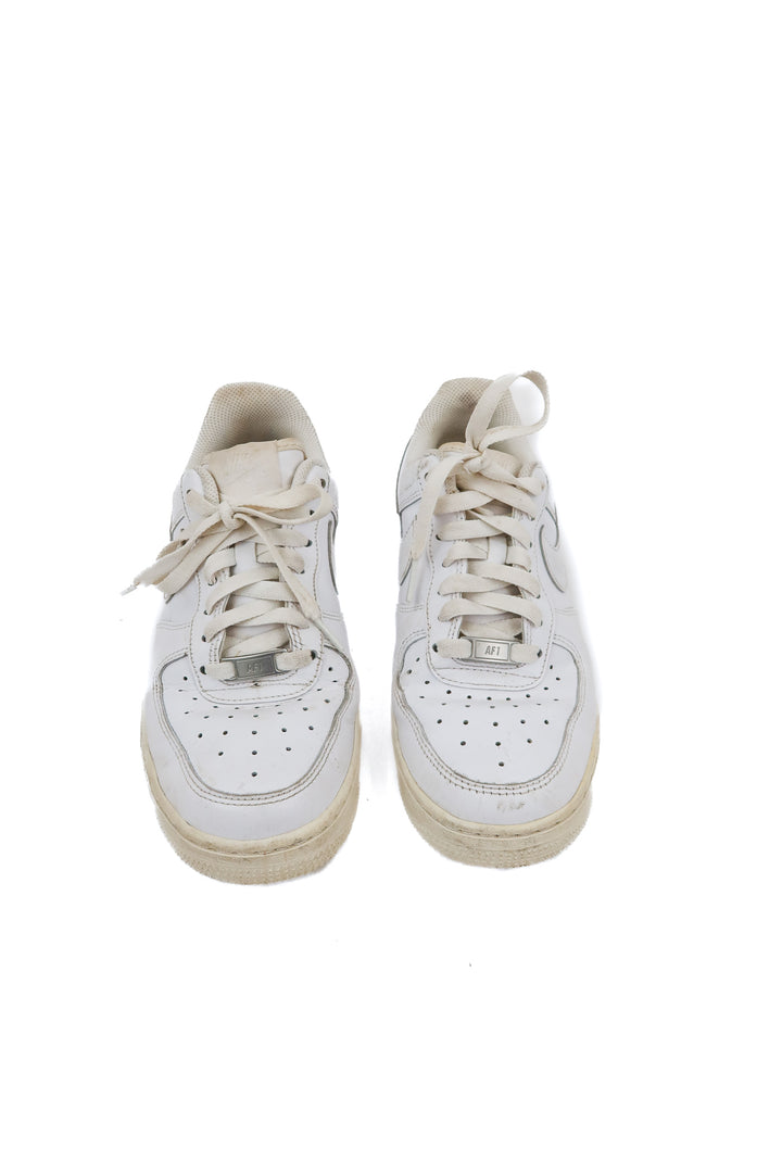 nike white air force sneakers (7.5; retail $115)
