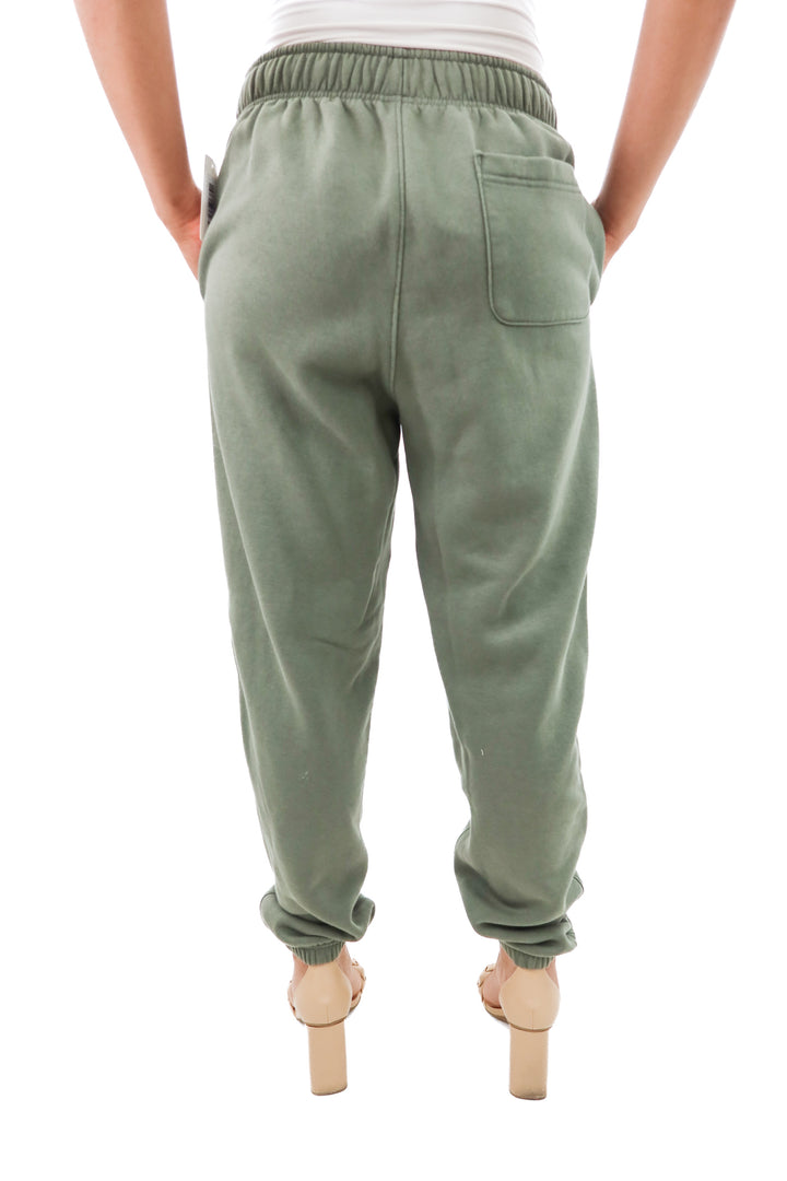 dan + shay cozy olive green sweats (m)
