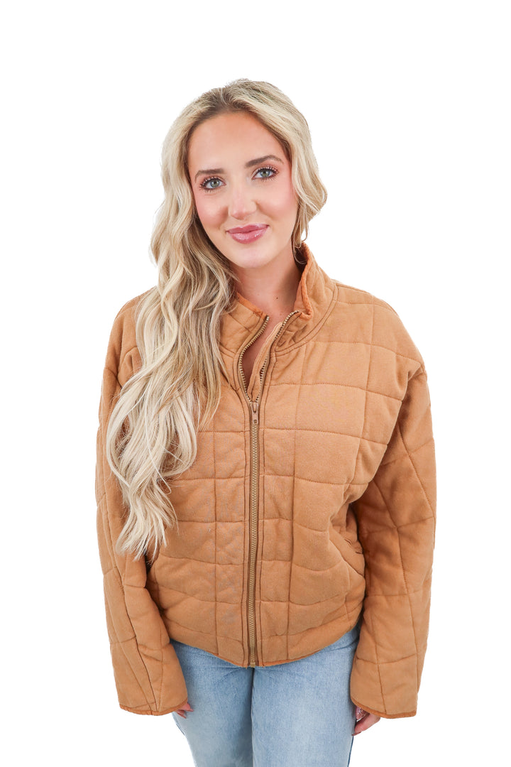 Petal and Pup brown jacket (6; retail $109)