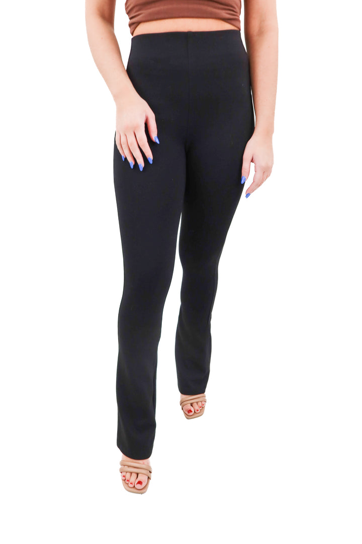na-kd black flare pant (xxs; retail $50)