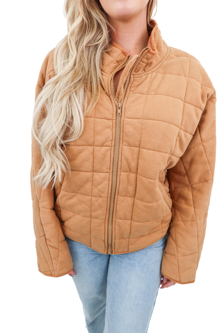 Petal and Pup brown jacket (6; retail $109)