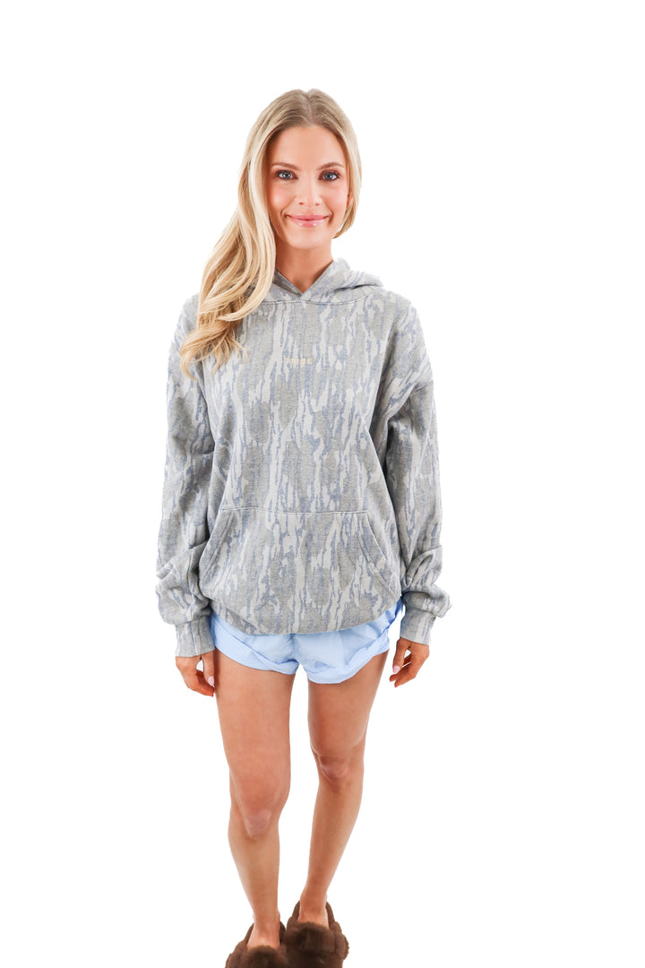 tribe kelley camo hoodie (l; retail $140)