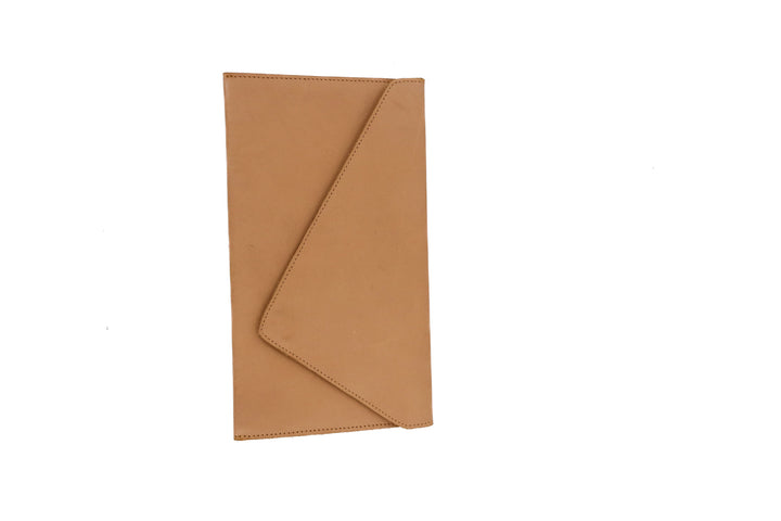 nisolo tan evenlope clutch
