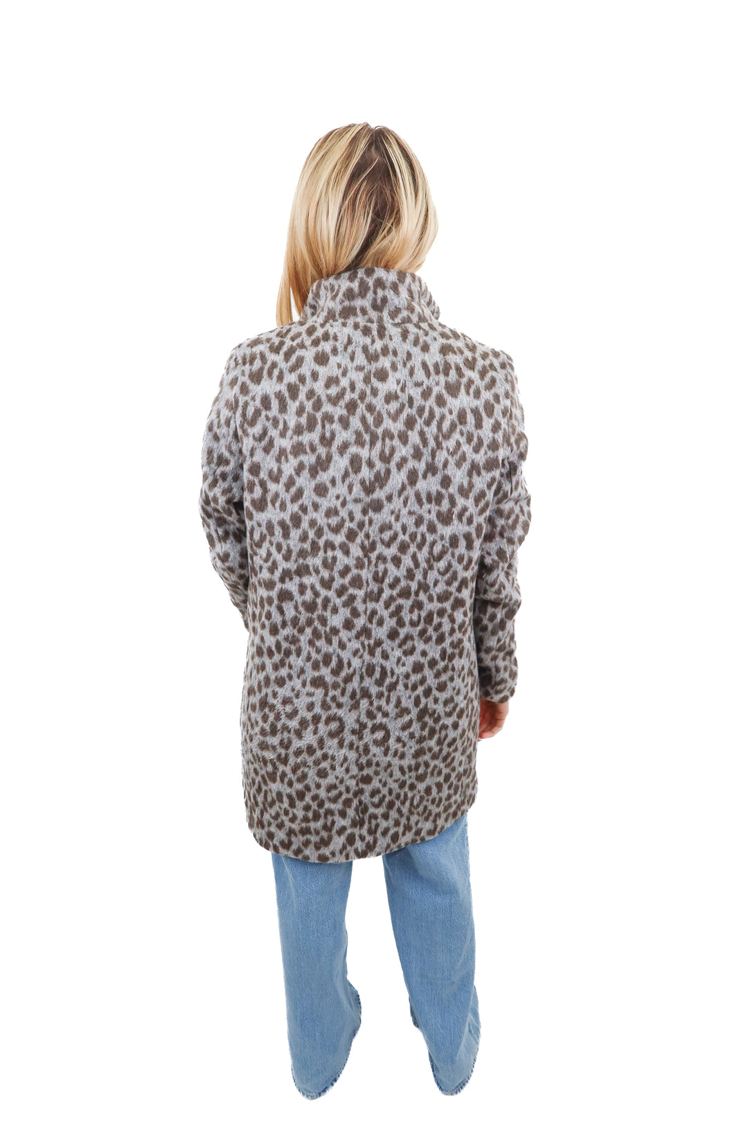 Old Navy leopard jacket (S)