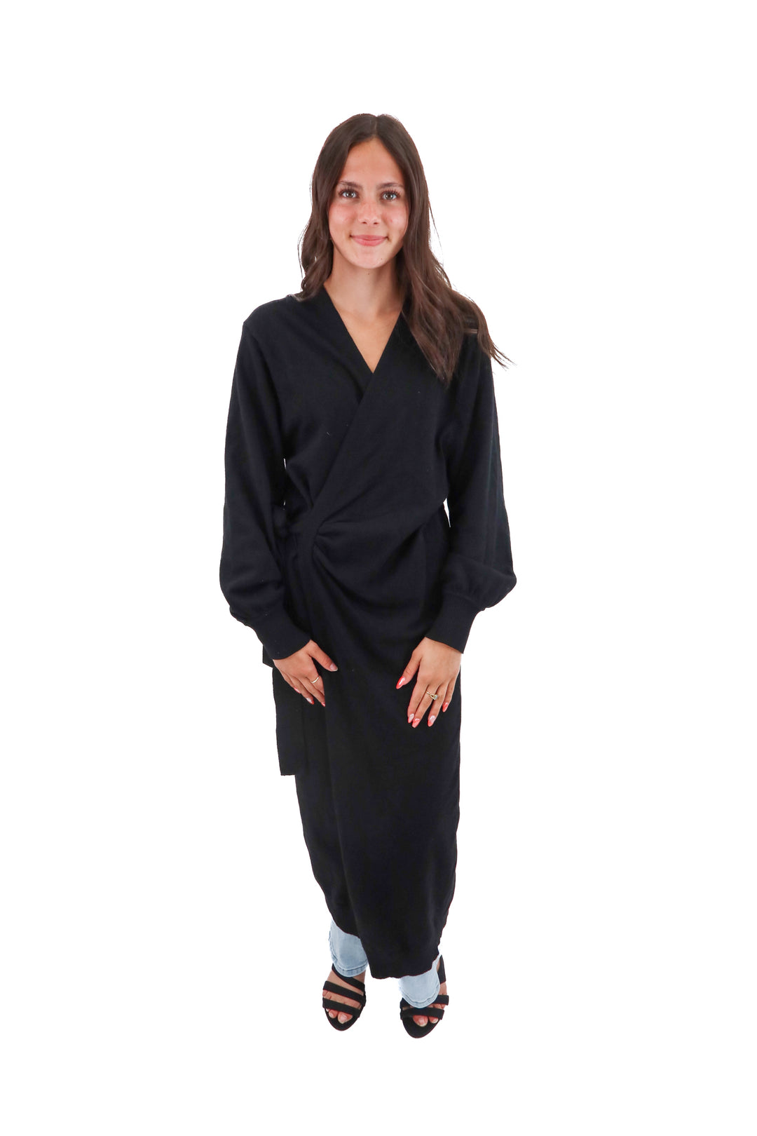 exlura black duster NWT (m)