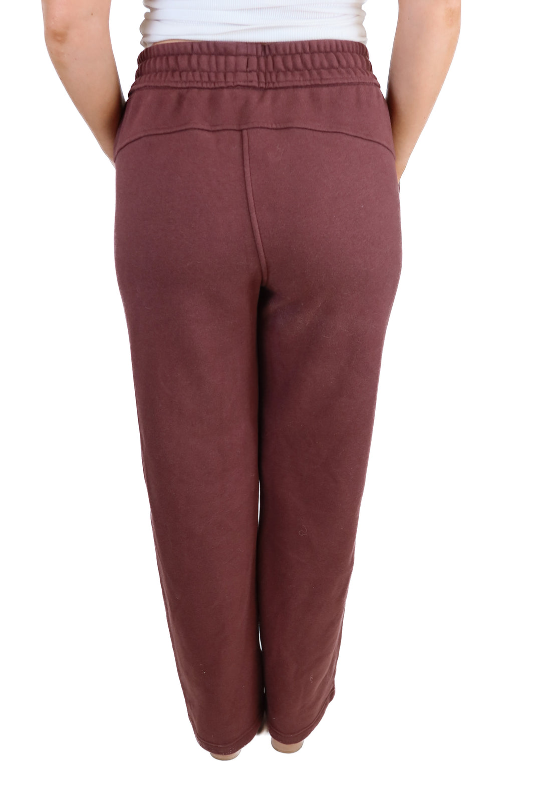 CRZ Yoga Brown Wide Leg Sweatpants NWT (M)