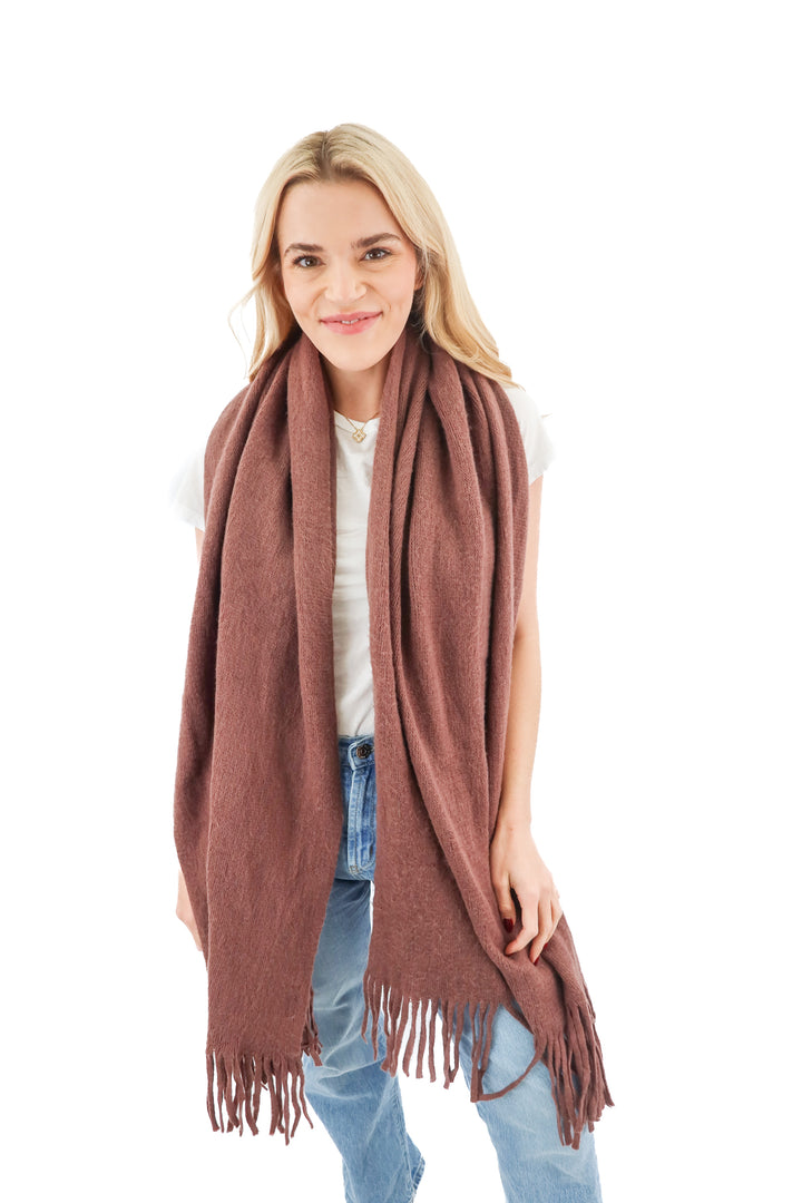 Brown scarf