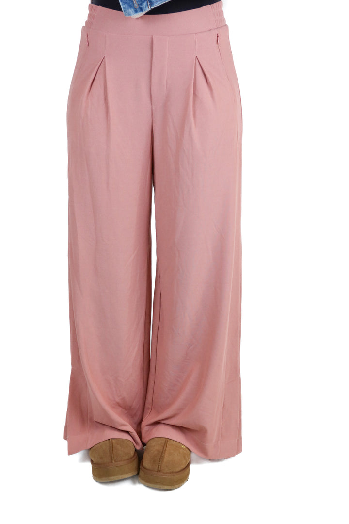 halara blush waffle knit trousers NWT (S; retail $44.95)